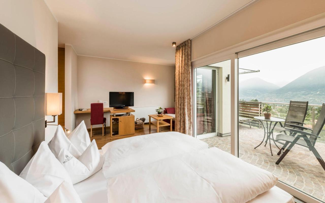 Hotel Mitterplatt Schenna Eksteriør bilde